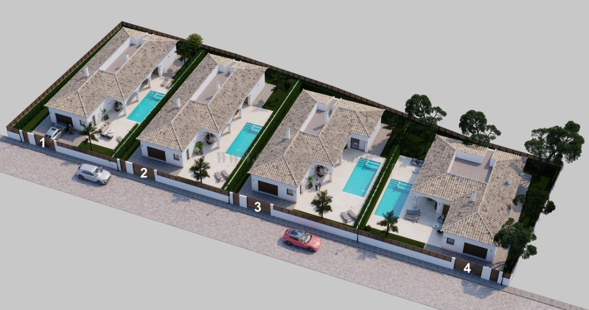 For sale of villa in San Pedro del Pinatar