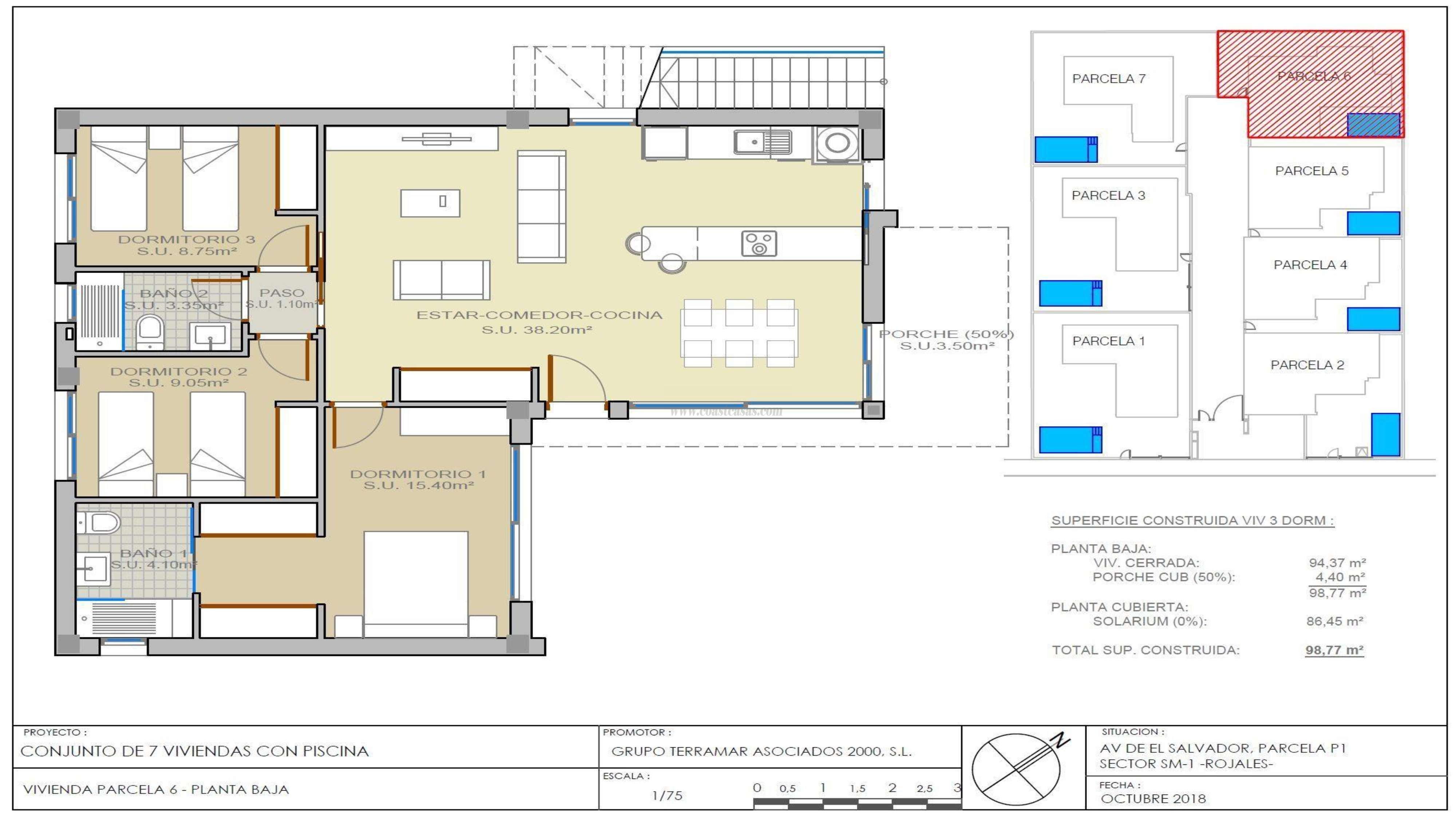 For sale of chalet in Rojales