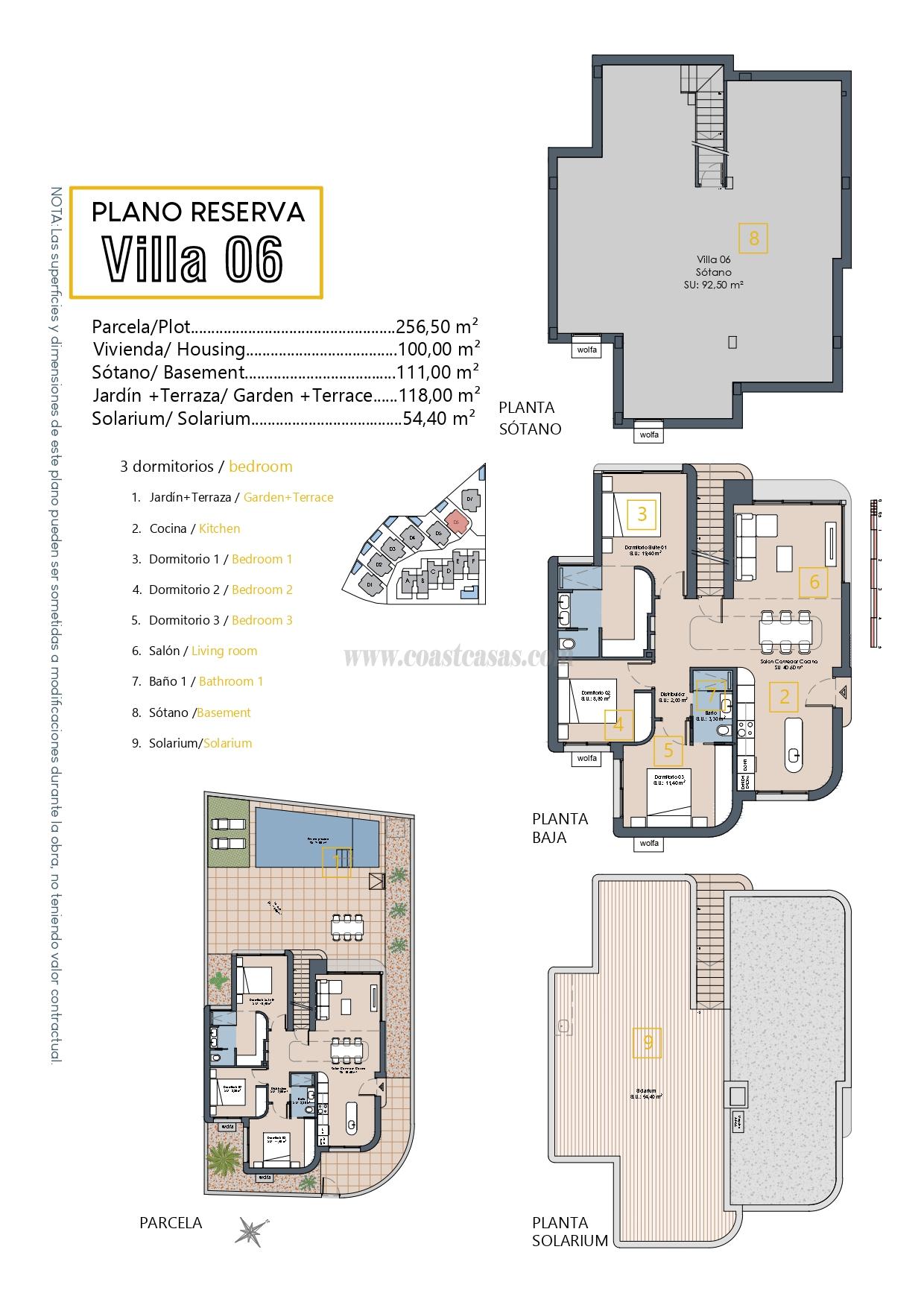 Venta de villa en Los Alcázares