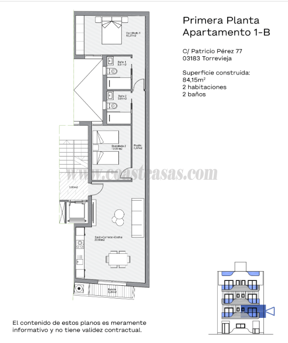 Venta de apartamento en Torrevieja