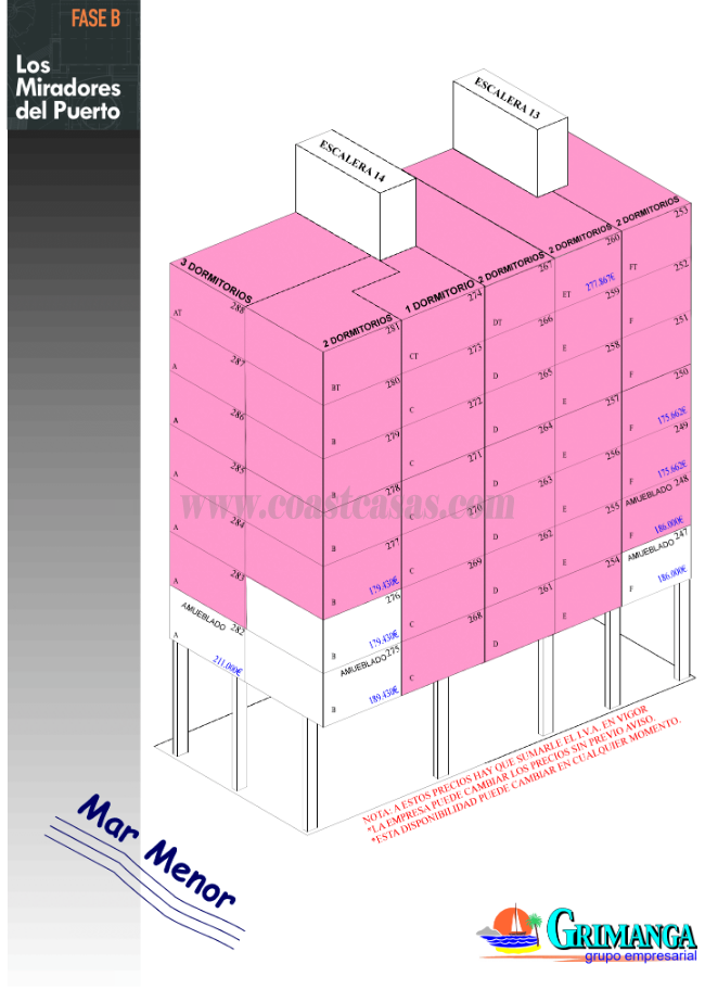 Venta de apartamento en La Manga Del Mar Menor