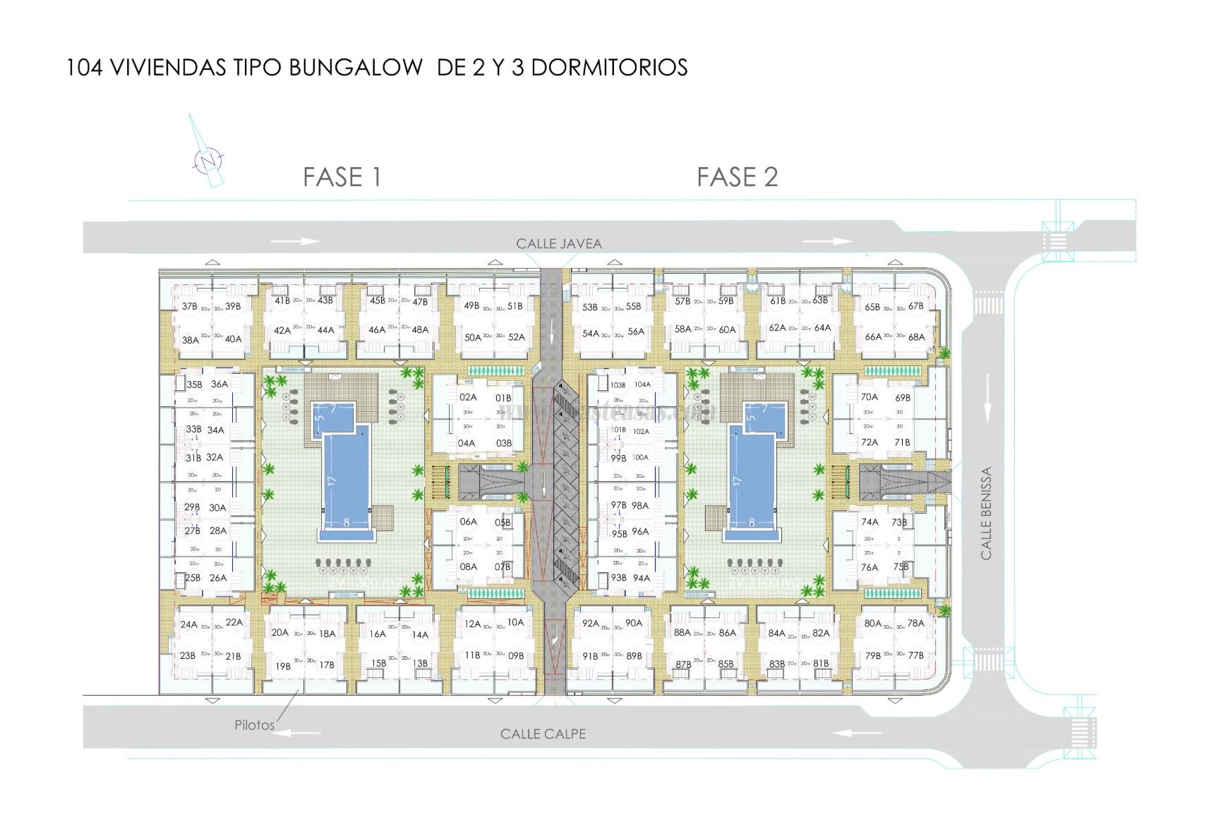 Venta de bungalow en Torrevieja