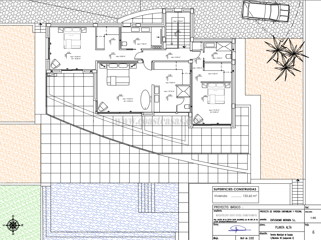 Venta de villa en Teulada-Moraira