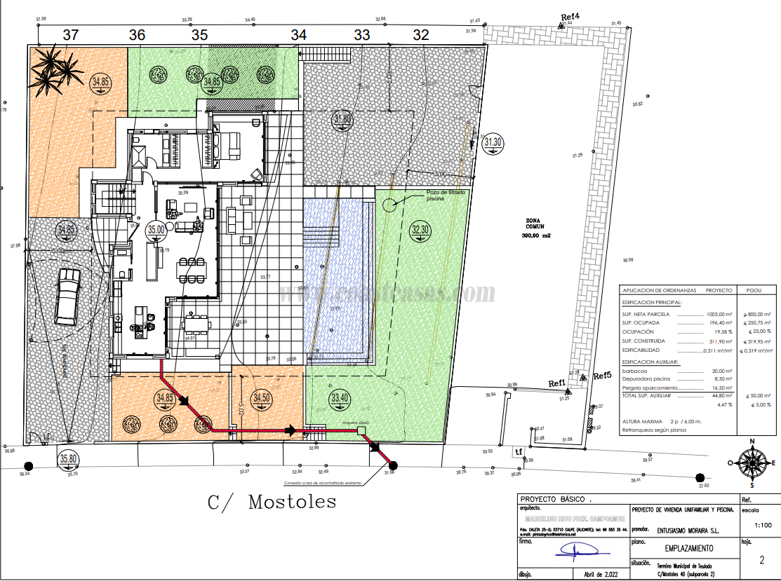 Venta de villa en Teulada-Moraira