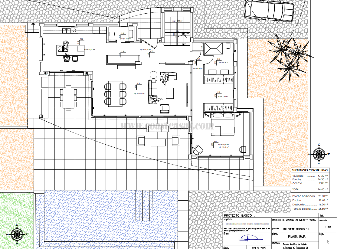 Venta de villa en Teulada-Moraira