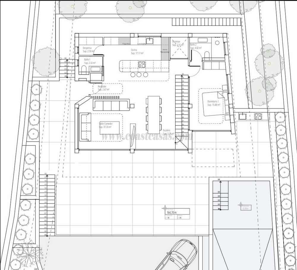 For sale of villa in Altea