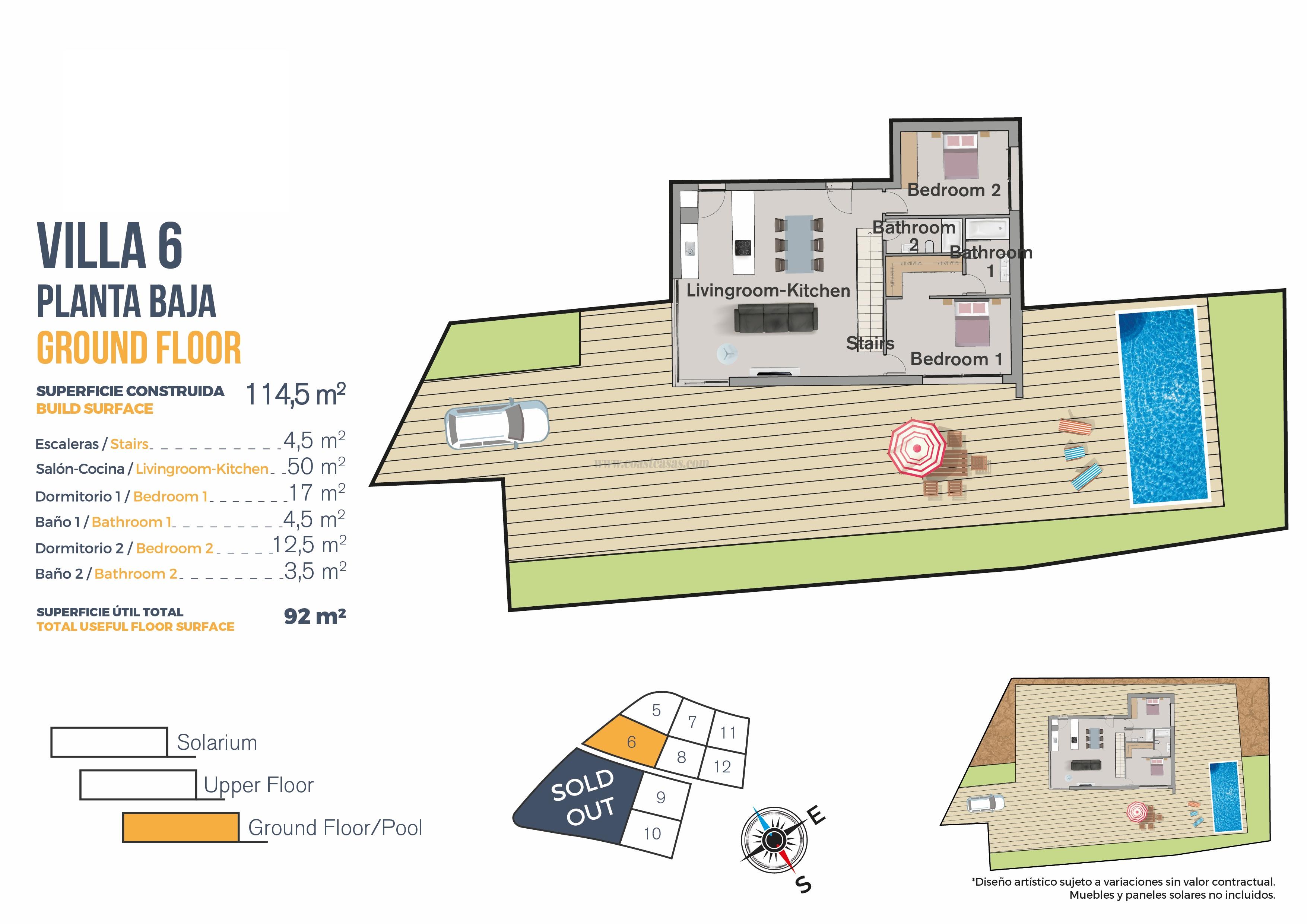 Venta de villa en Finestrat