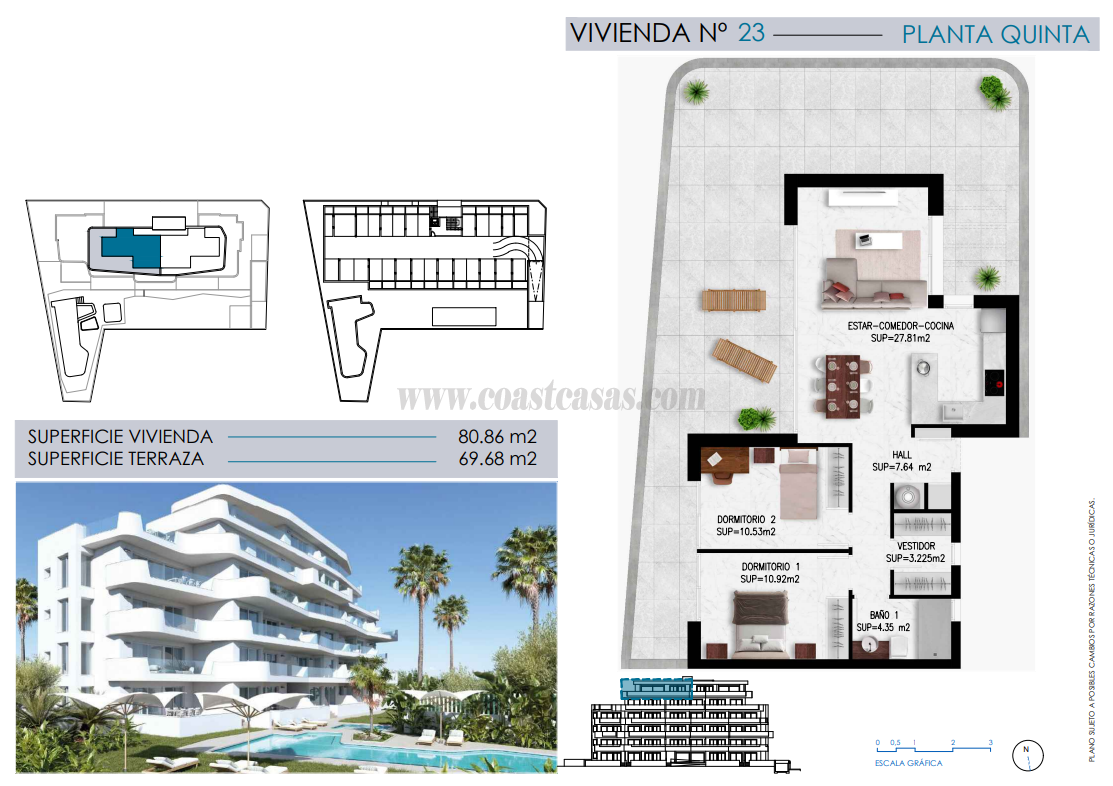 Venta de apartamento en Pilar de la Horadada