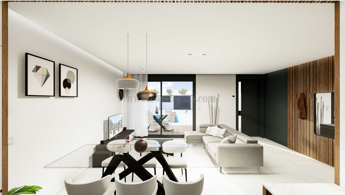 For sale of villa in Pilar de la Horadada