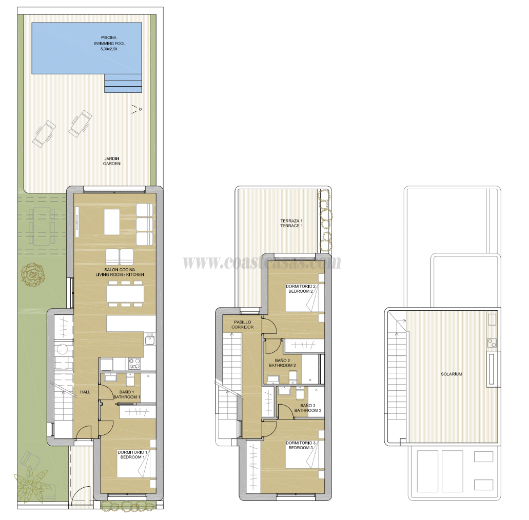 For sale of villa in Pilar de la Horadada