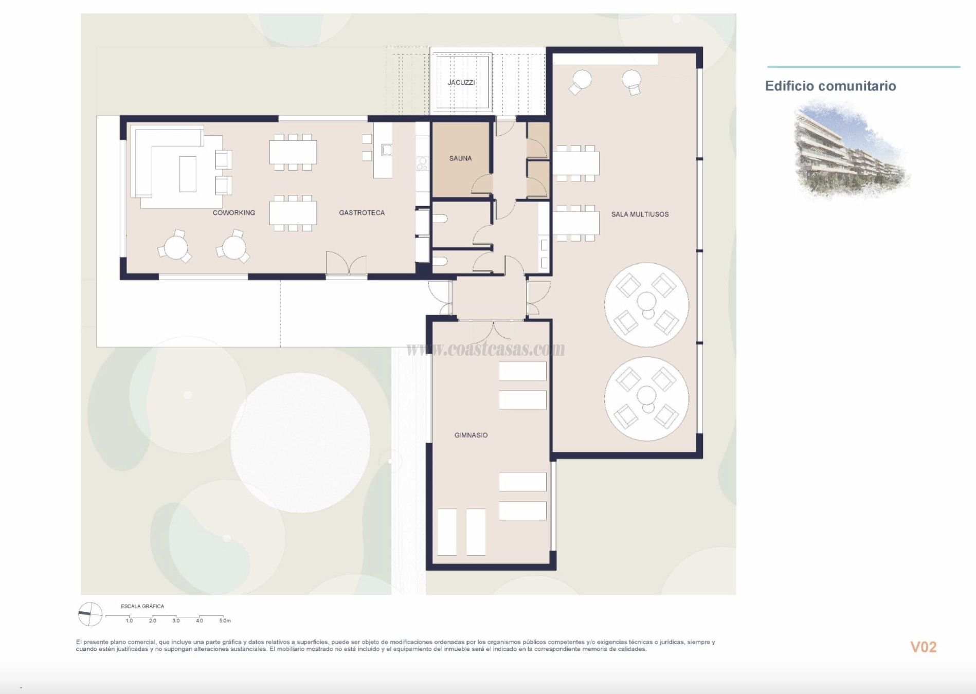 For sale of apartments in El Verger