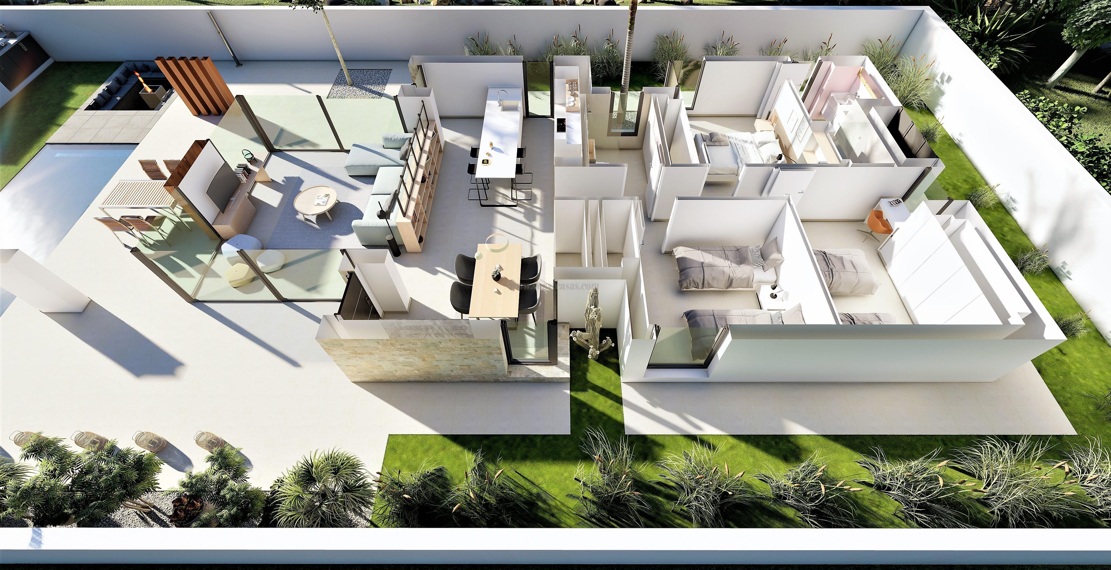 For sale of villa in San Fulgencio