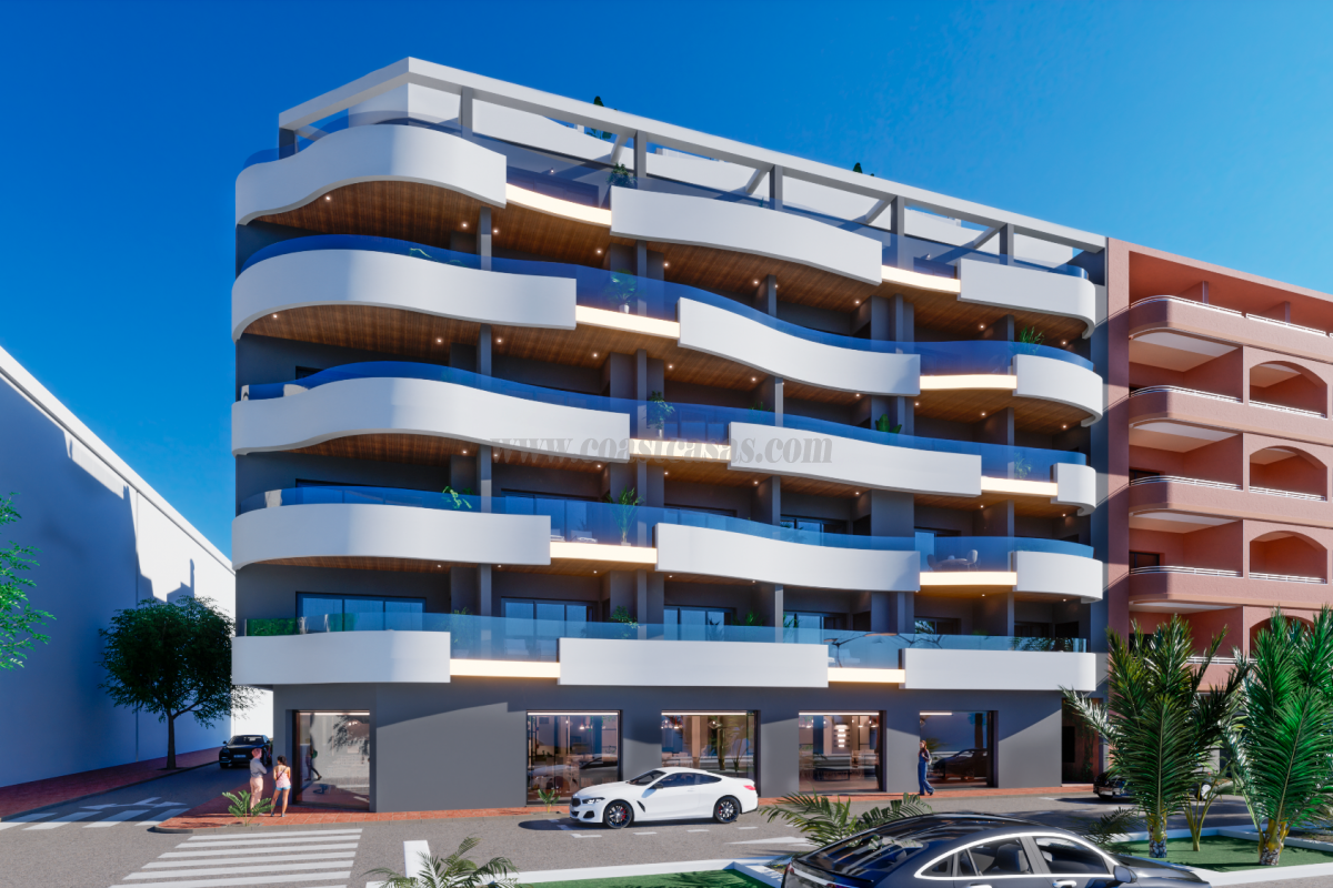 For sale of apartments in Torrevieja