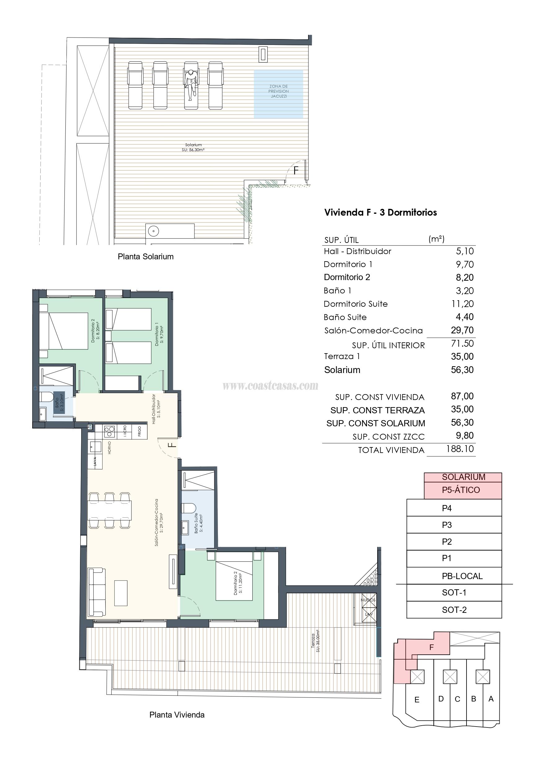 For sale of apartments in Torrevieja