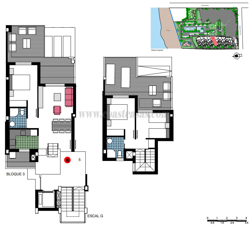 For sale of apartments in Dénia