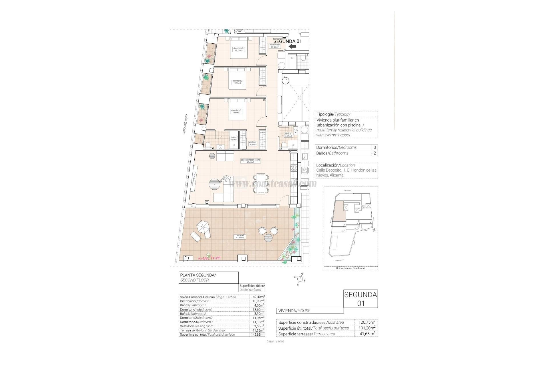 For sale of ground floor in Hondón de las Nieves