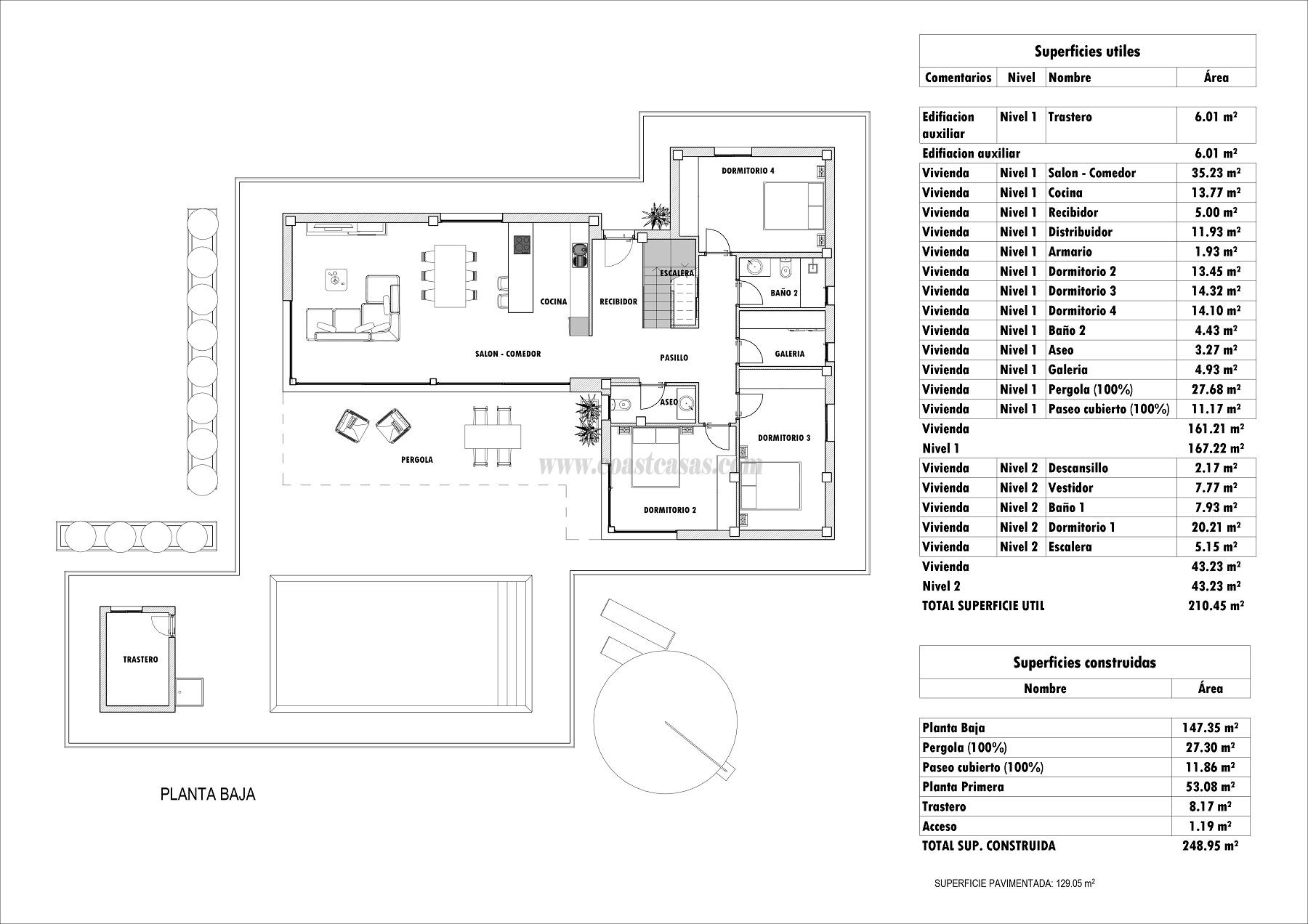 For sale of villa in La Romana