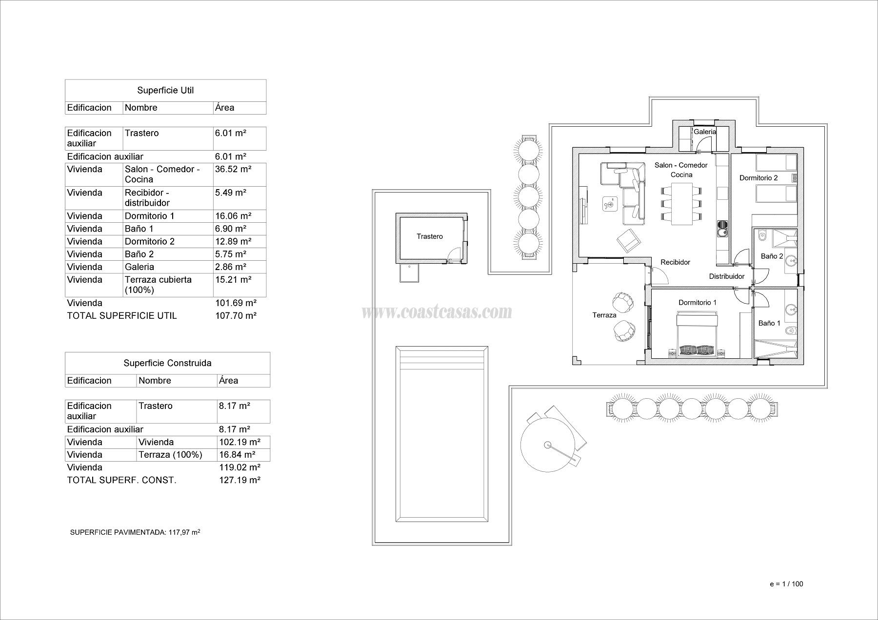For sale of villa in La Romana