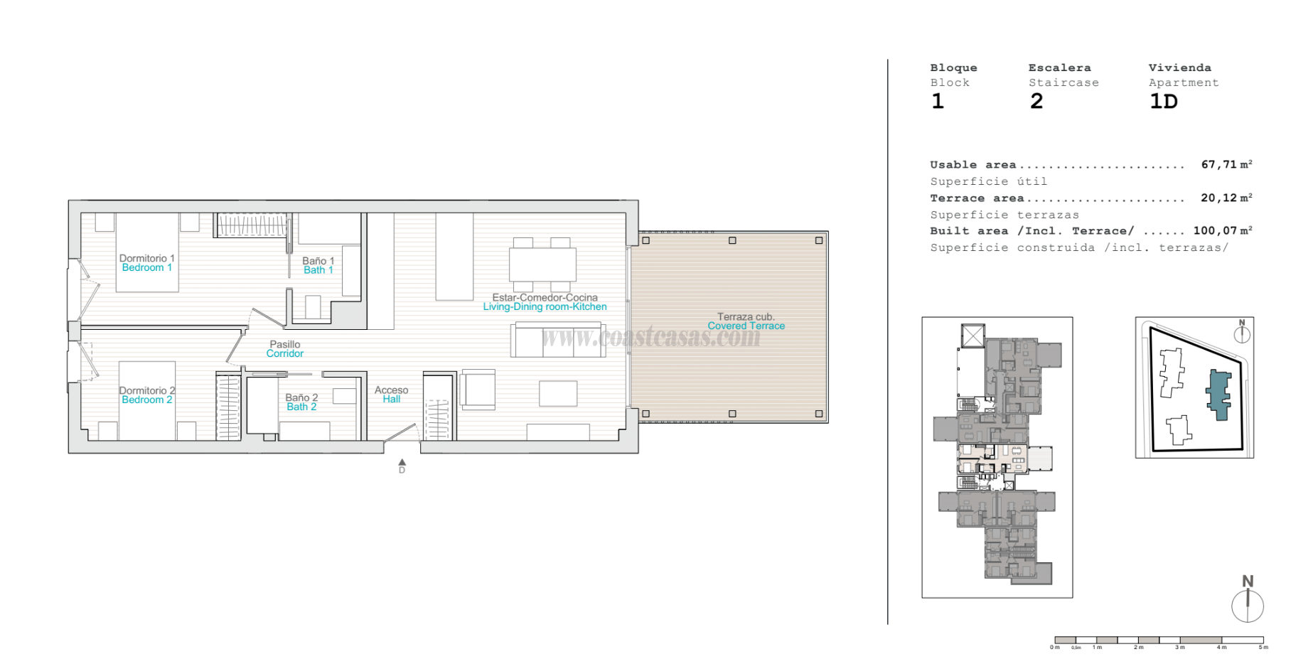 For sale of apartments in El Verger