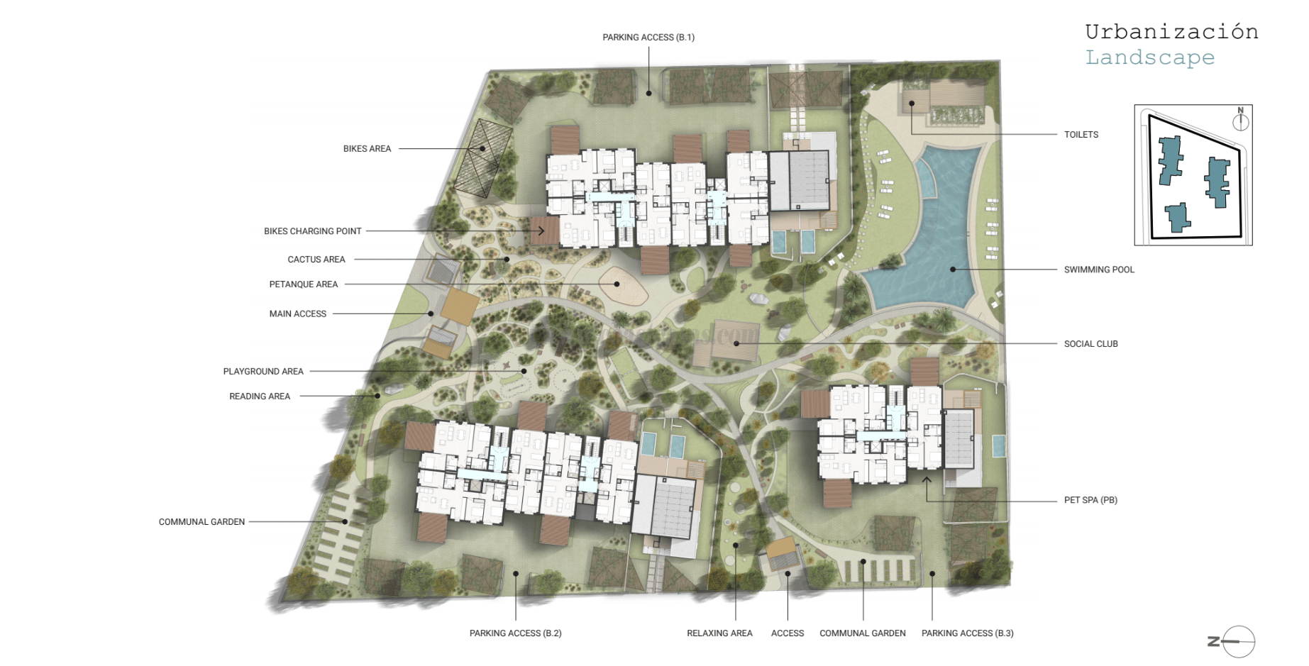 For sale of apartments in El Verger