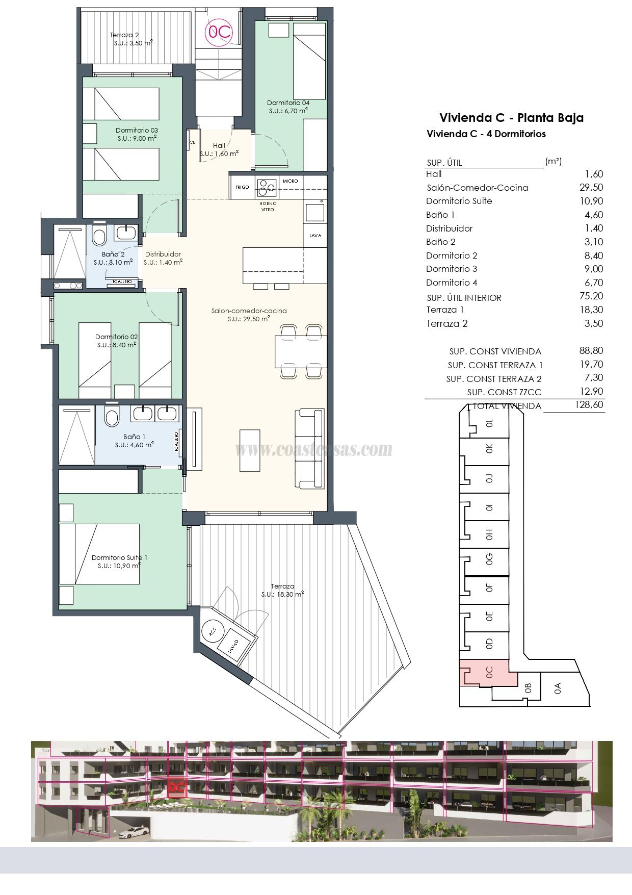 Venta de apartamento en Benijofar