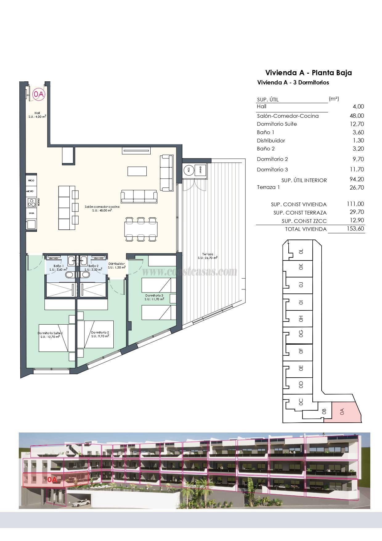 Venta de apartamento en Benijofar