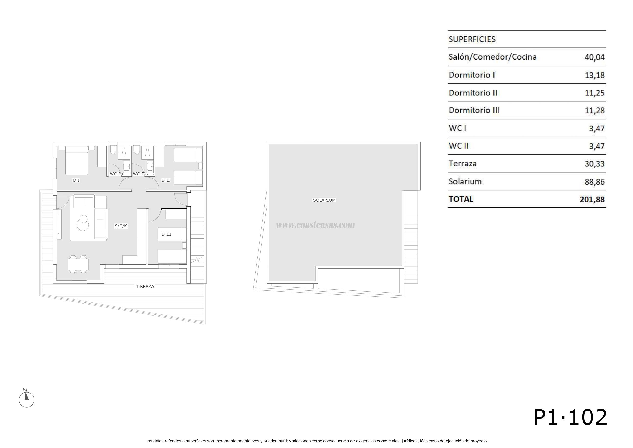 Venta de bungalow en San Miguel de Salinas