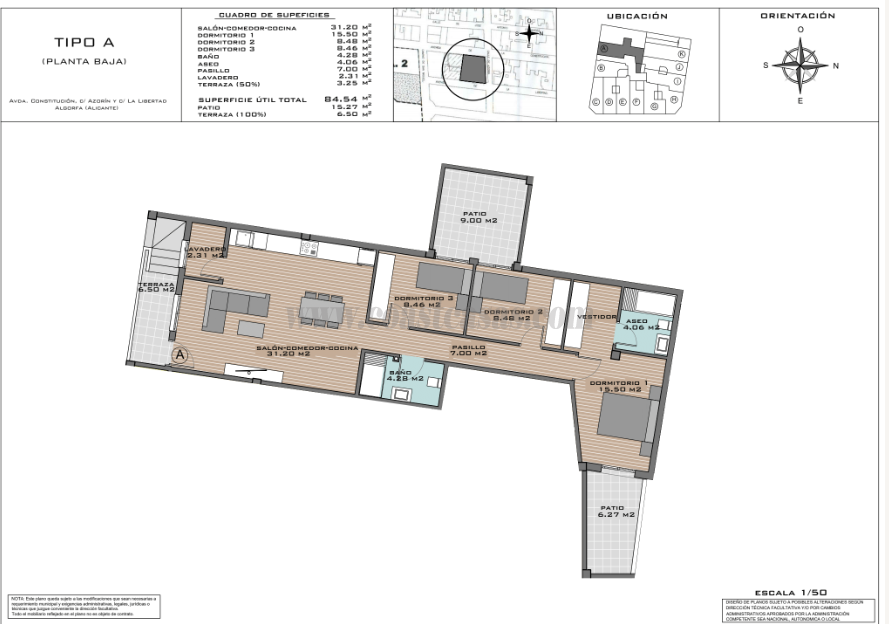 Venta de apartamento en Algorfa