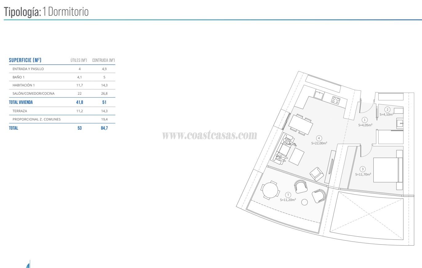 Venta de apartamento en Benidorm