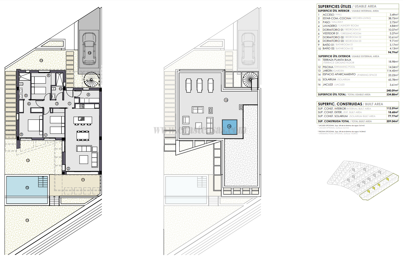 Venta de villa en Polop