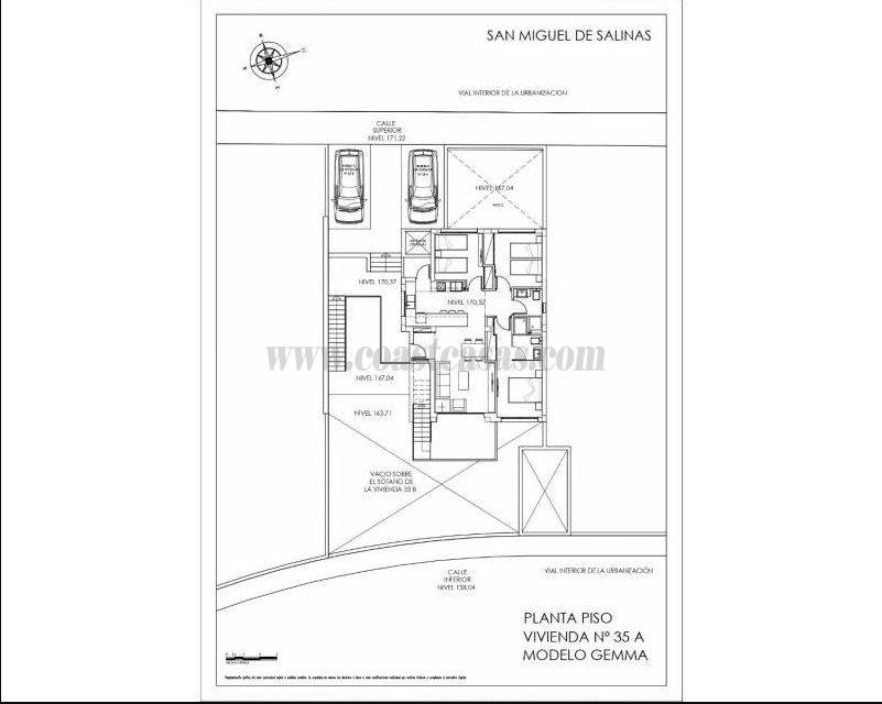 Venta de bungalow en San Miguel de Salinas