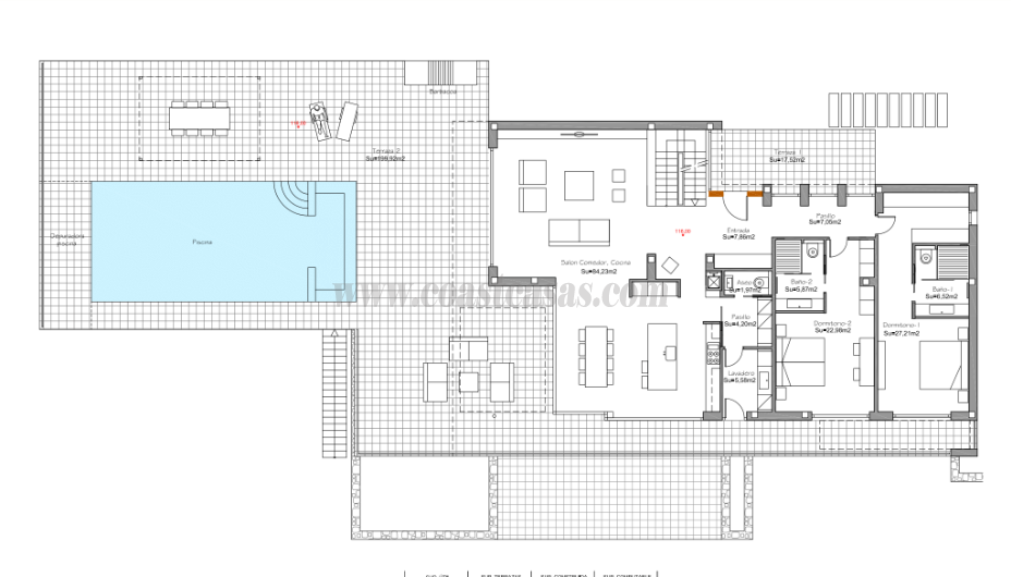 Venta de villa en Orihuela