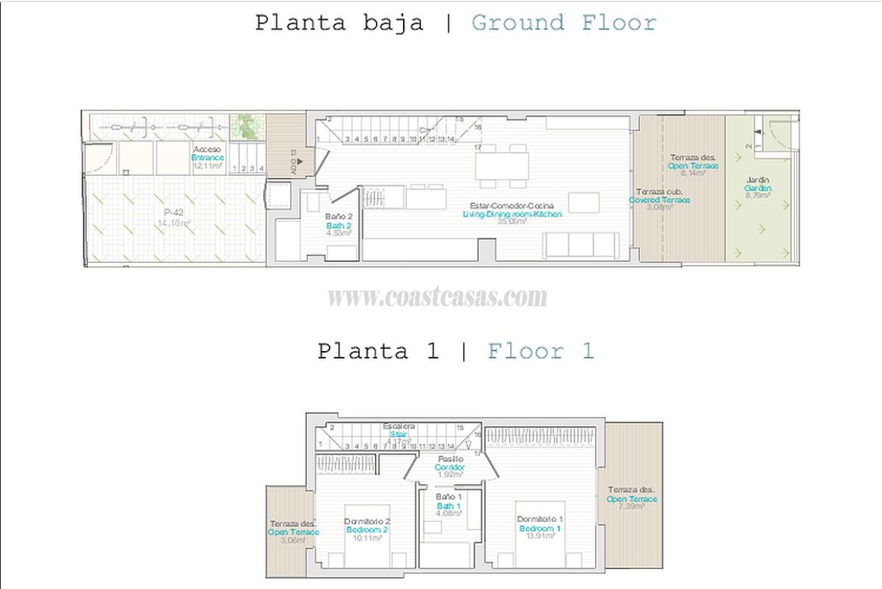 For sale of apartments in El Verger