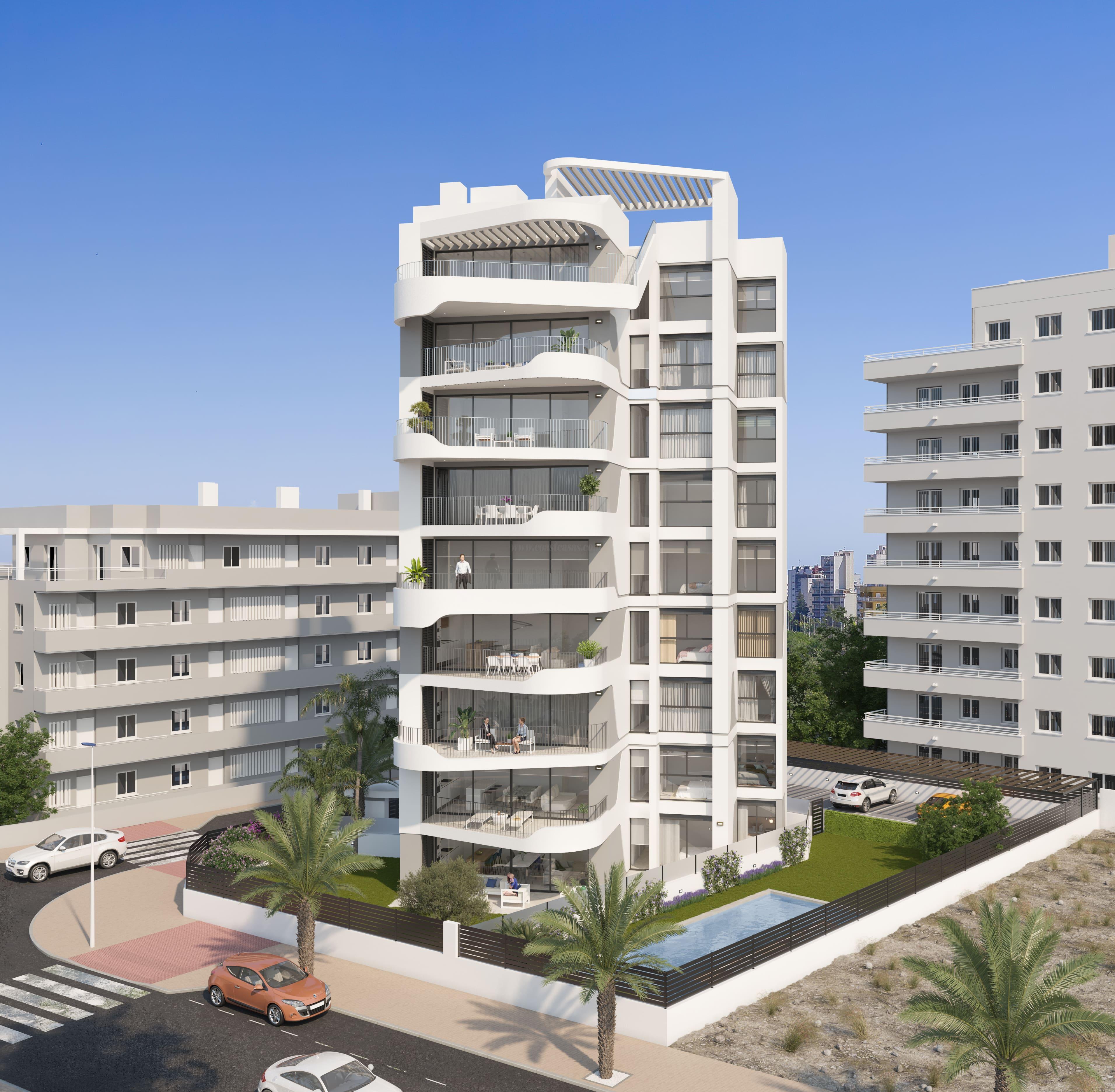 For sale of apartments in Guardamar del Segura