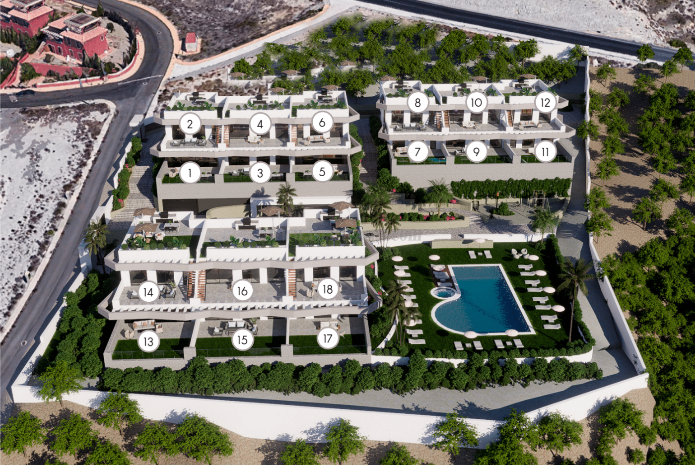 Venta de bungalow en Finestrat