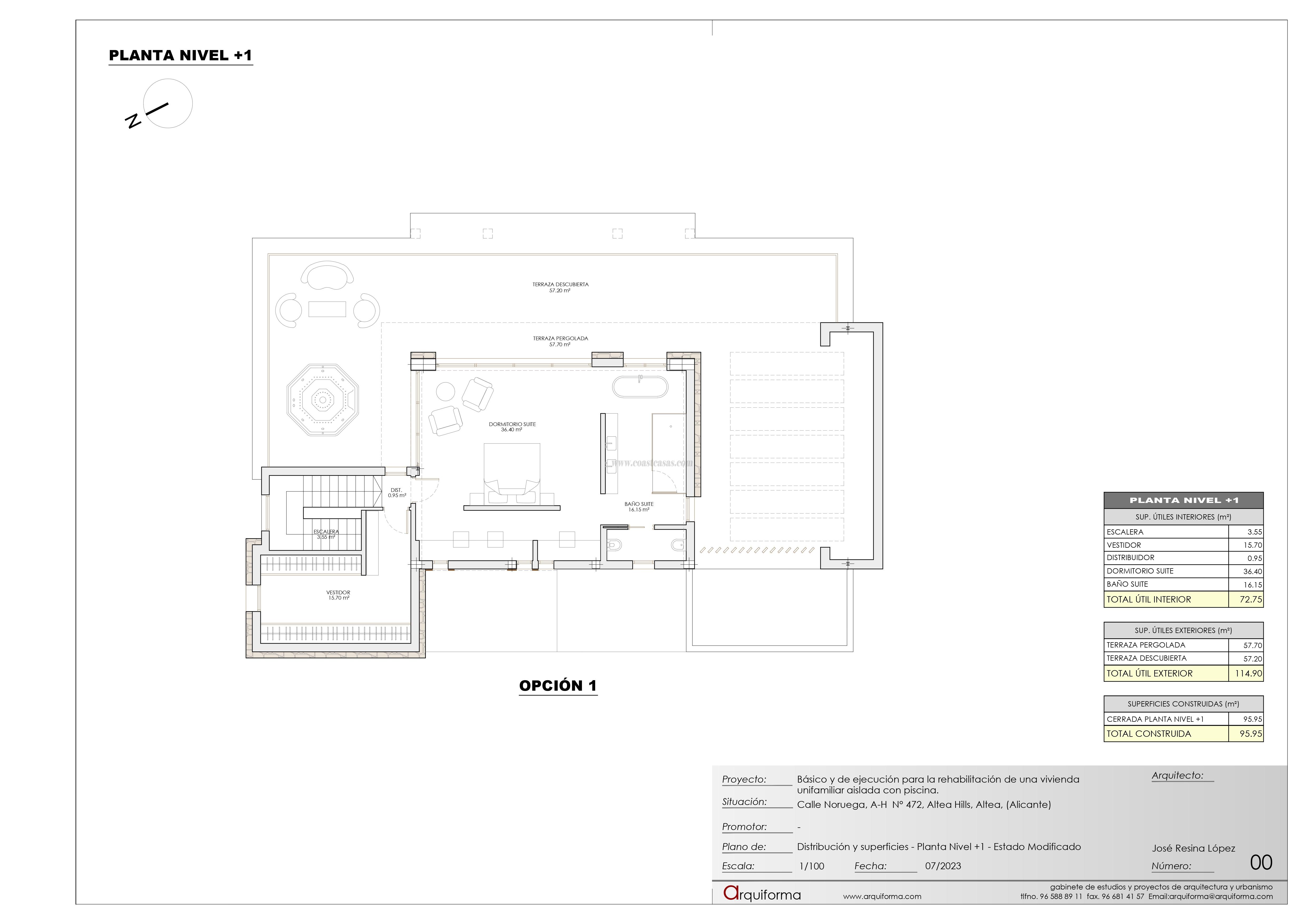 For sale of villa in Altea