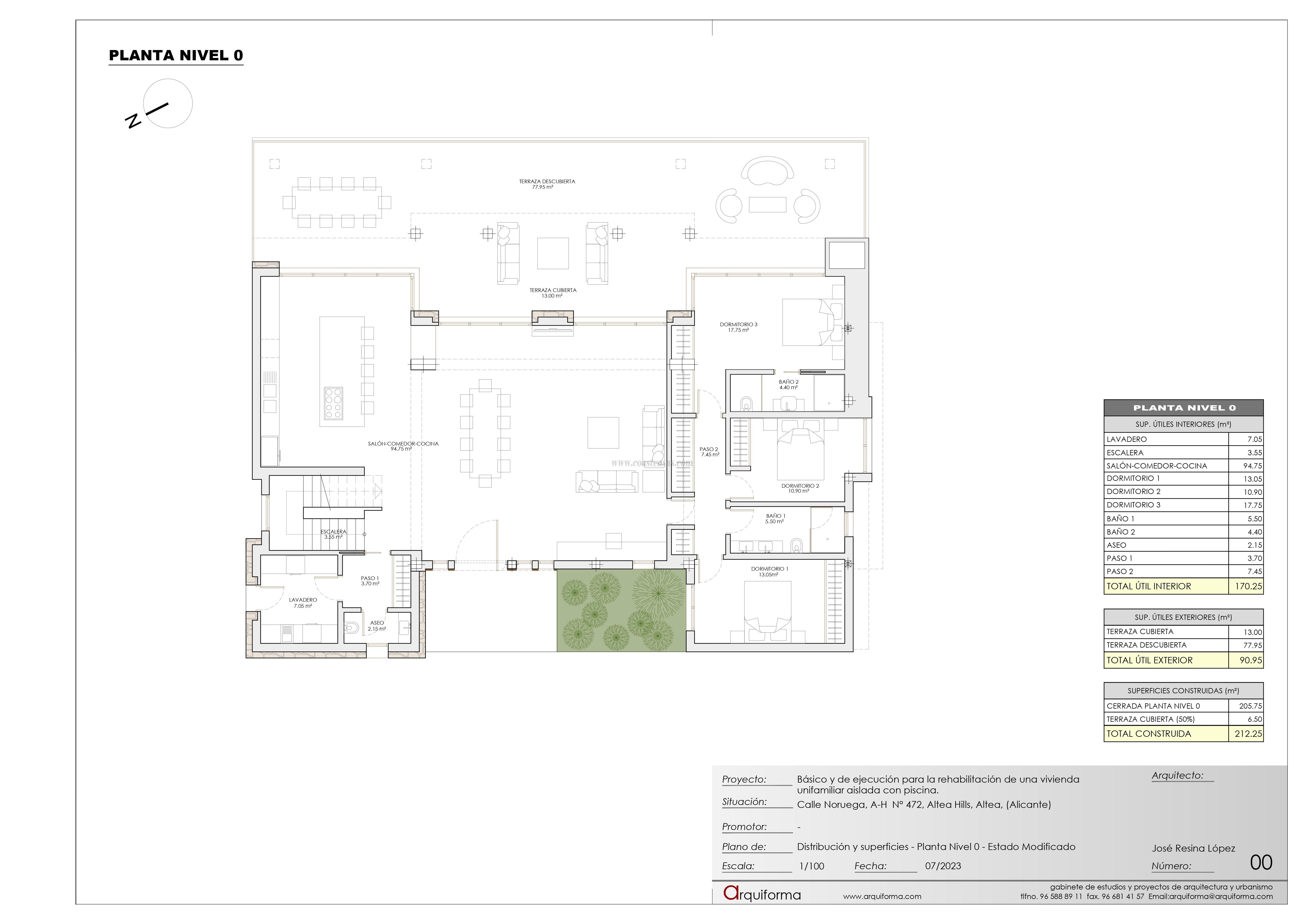 For sale of villa in Altea