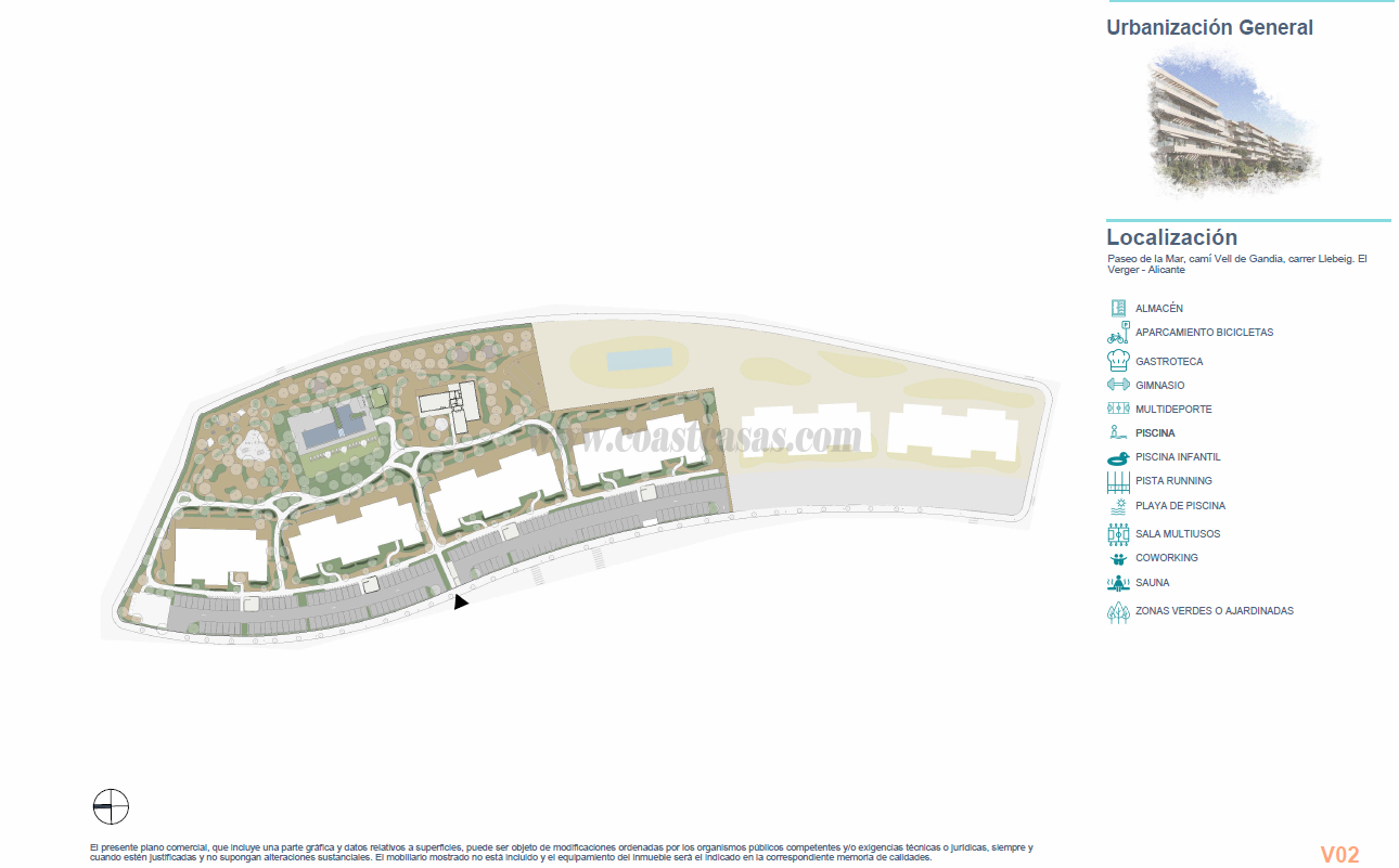 For sale of apartments in El Verger