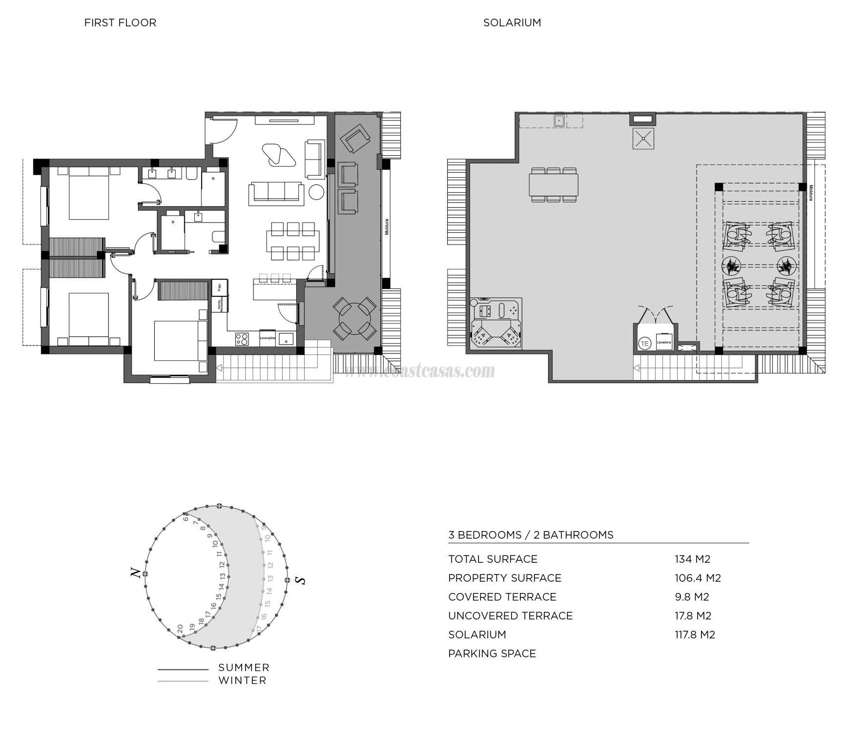 Venta de apartamento en Rojales