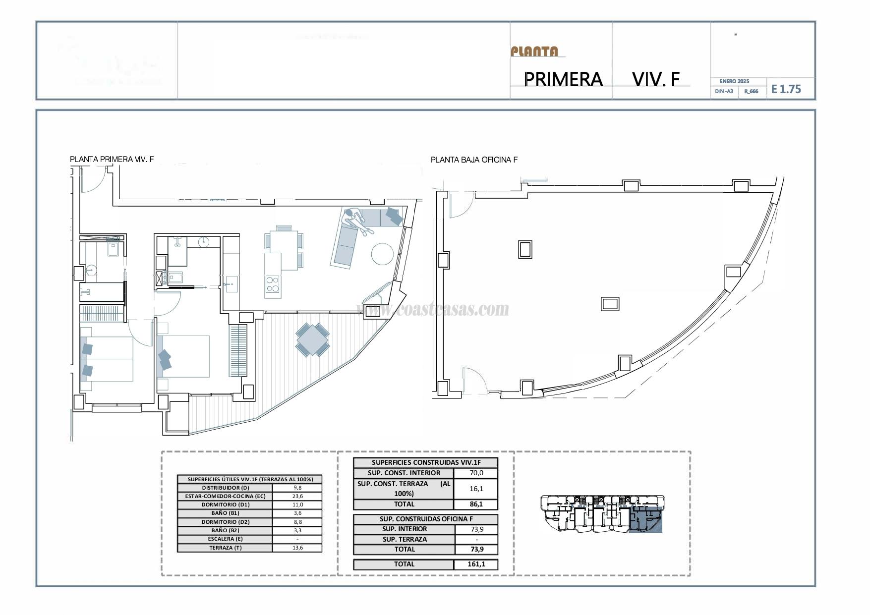 Venta de apartamento en Villajoyosa