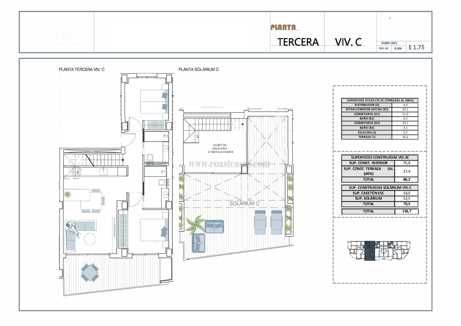 Venta de apartamento en Villajoyosa