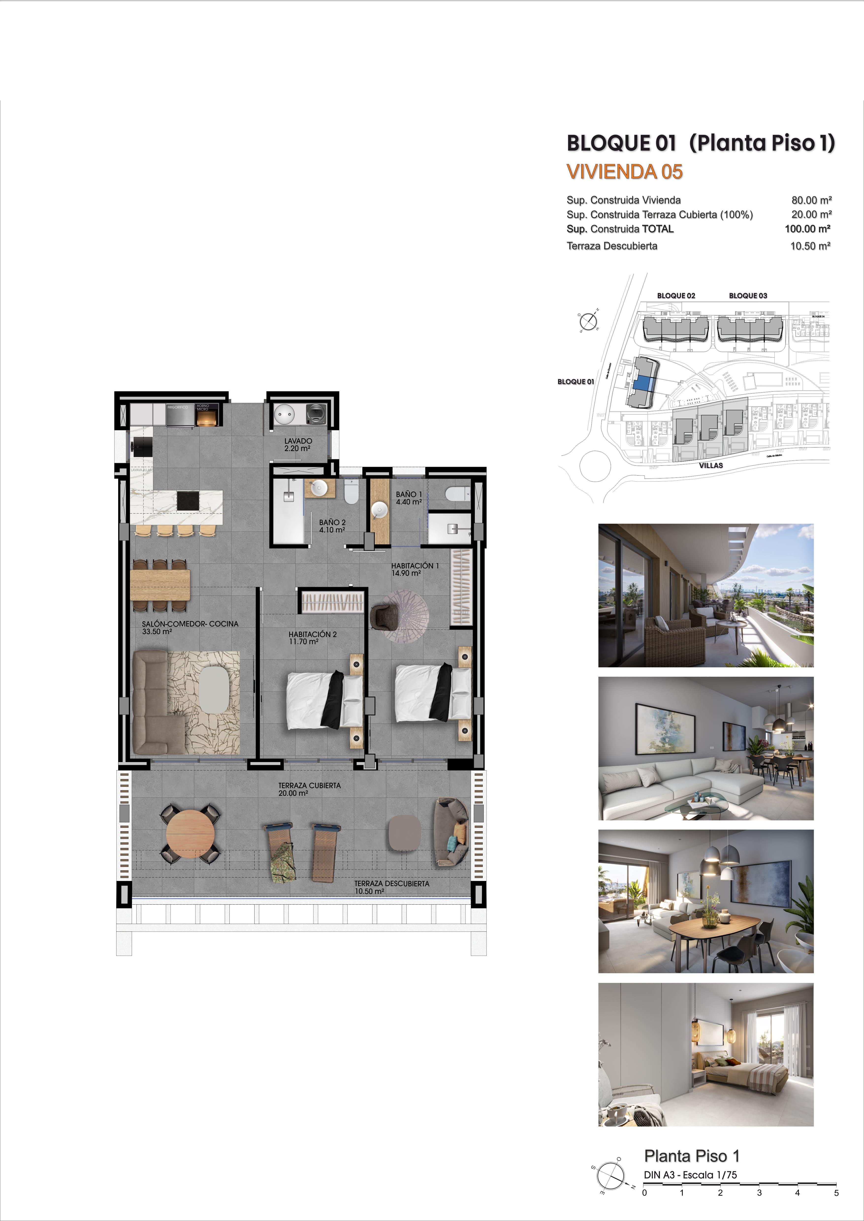 Venta de apartamento en Finestrat