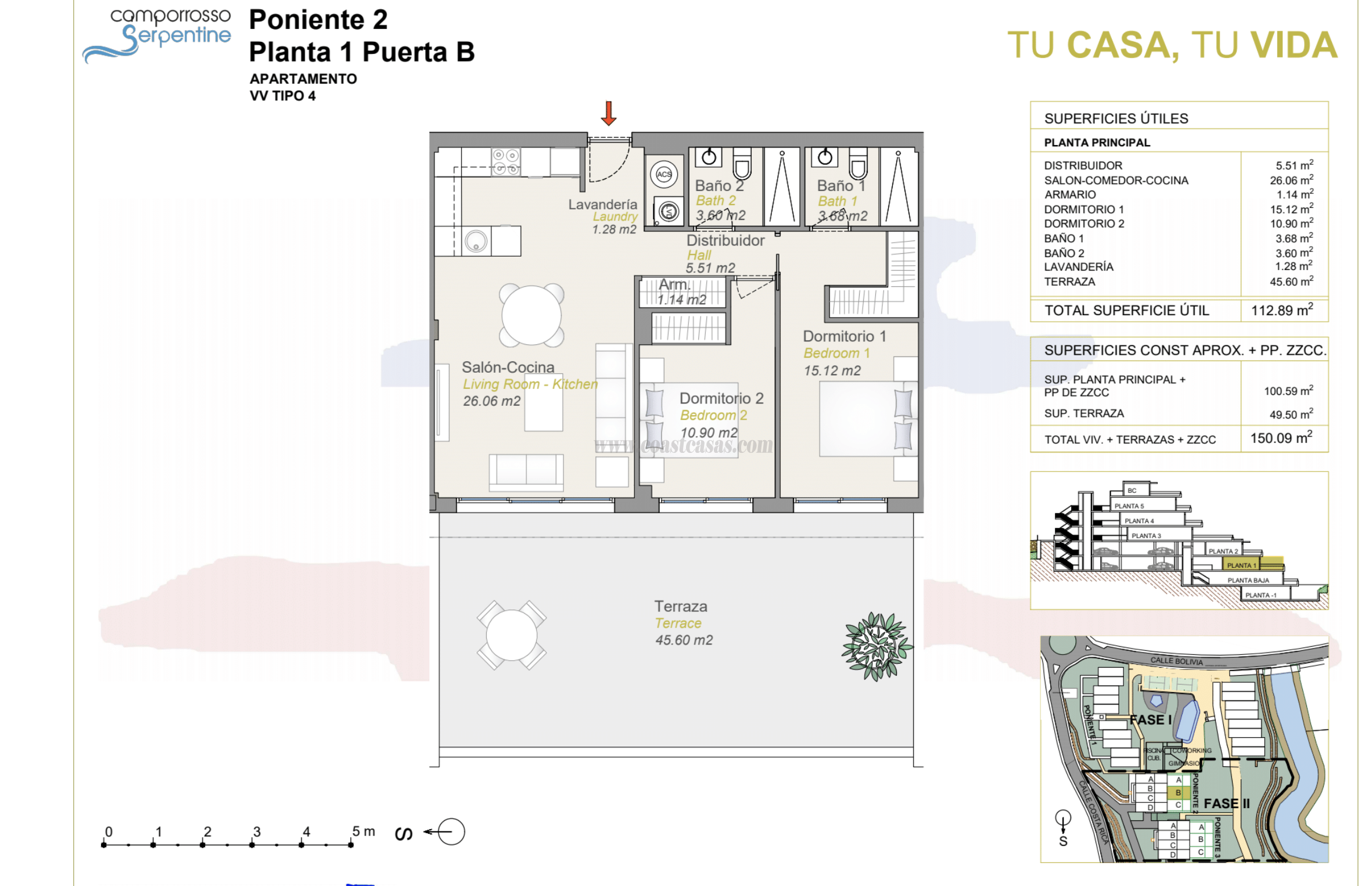 Venta de apartamento en Finestrat