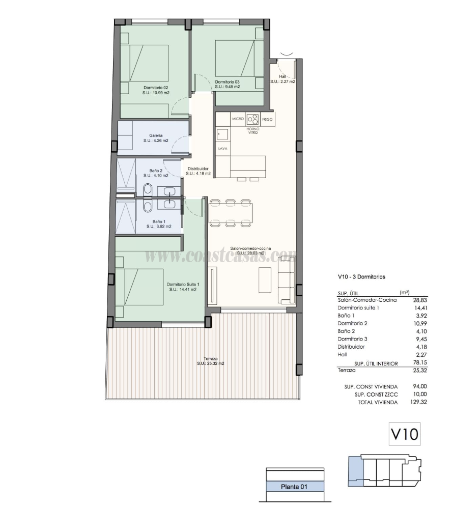 Venta de apartamento en Benijofar