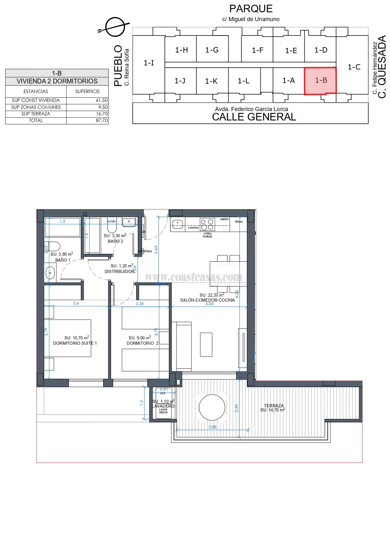 Venta de apartamento en Benijofar