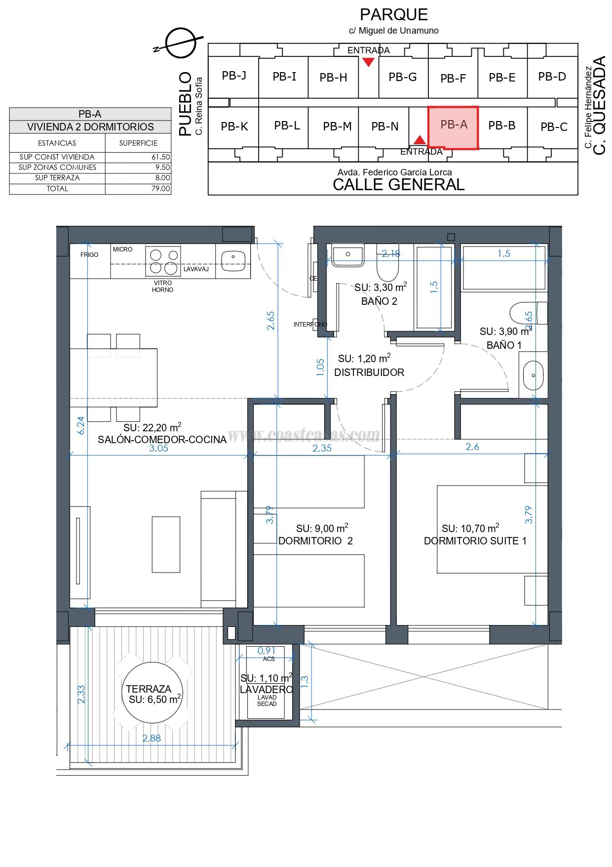 Venta de apartamento en Benijofar