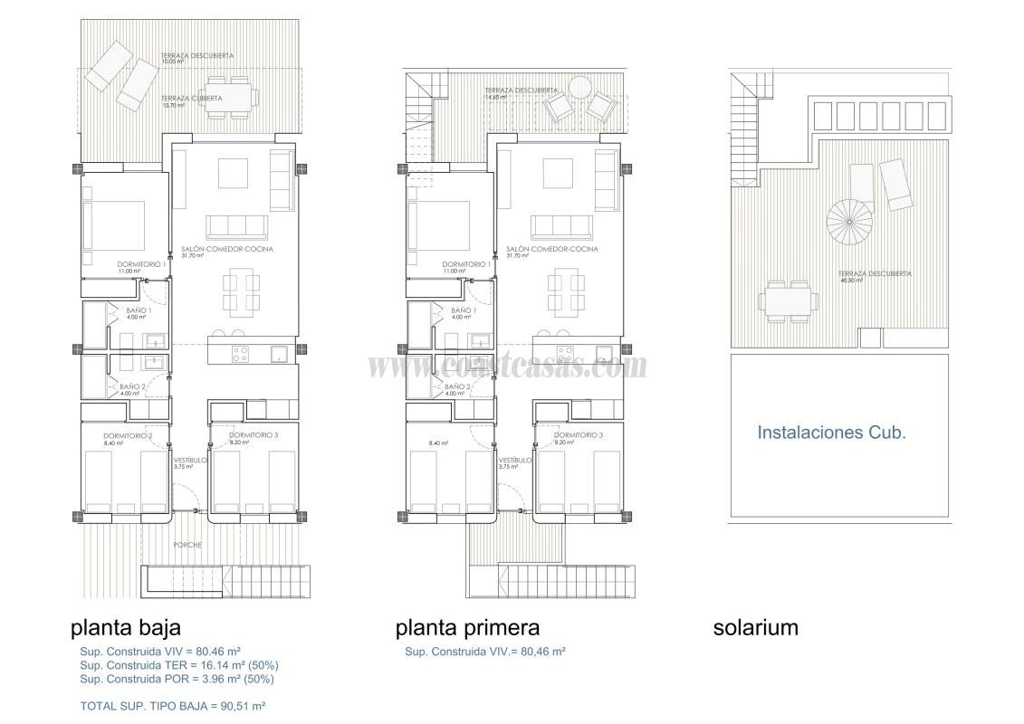 Venta de bungalow en Bigastro