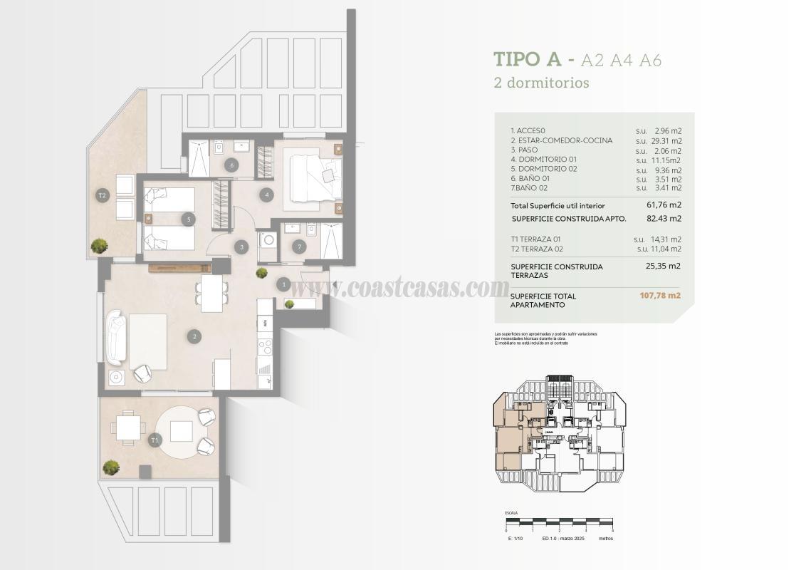 Venta de apartamento en Calpe