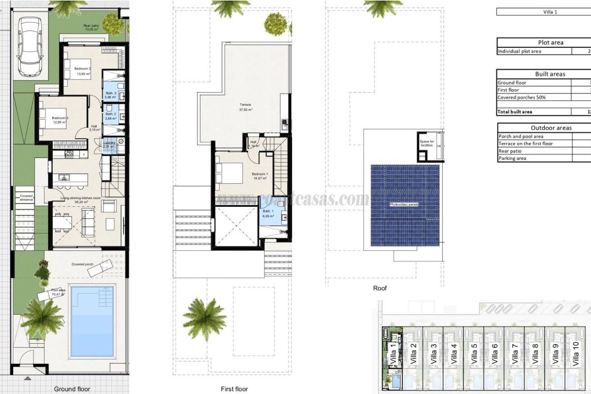 Venta de villa en Los Nietos