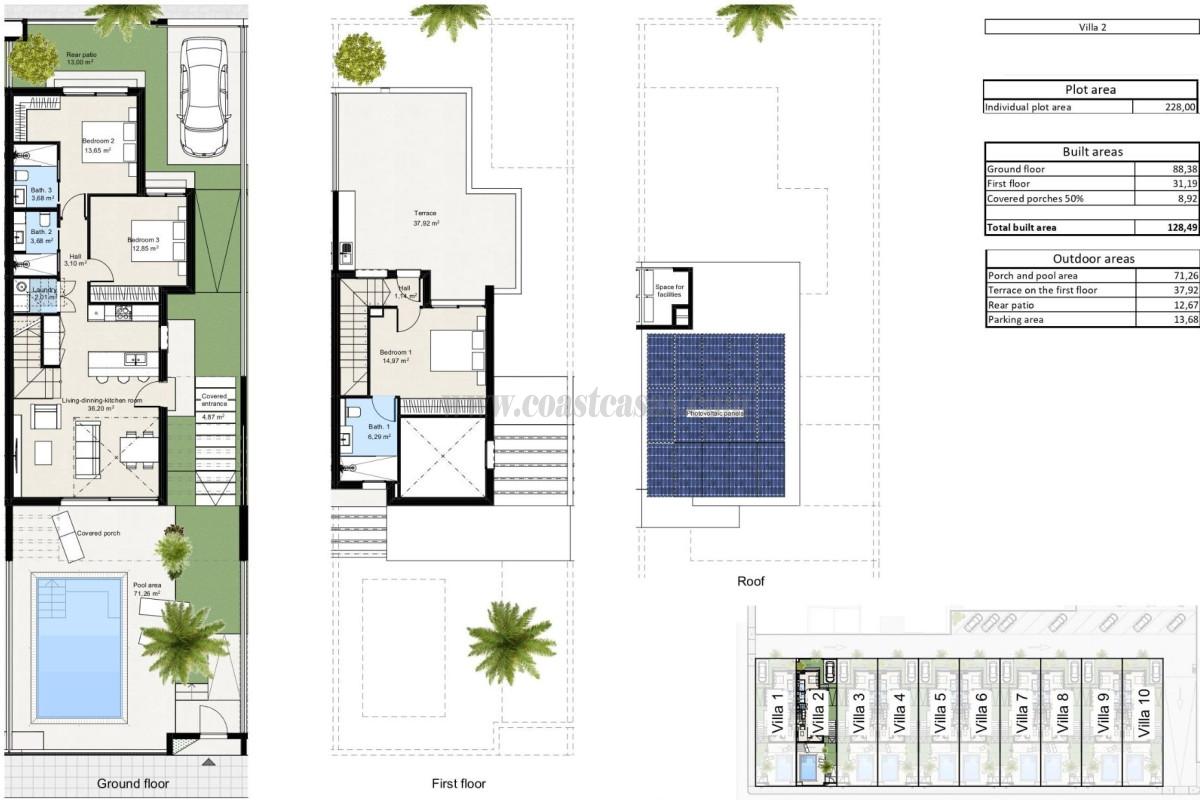 Venta de villa en Los Nietos